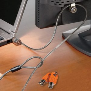 MicroSaver Twin Notebook Lock (Master-Keyed)