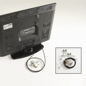 Flat Screen TV Lock Kit for use with a TV Mount