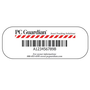 Asset ID Registered Tags - PC Guardian