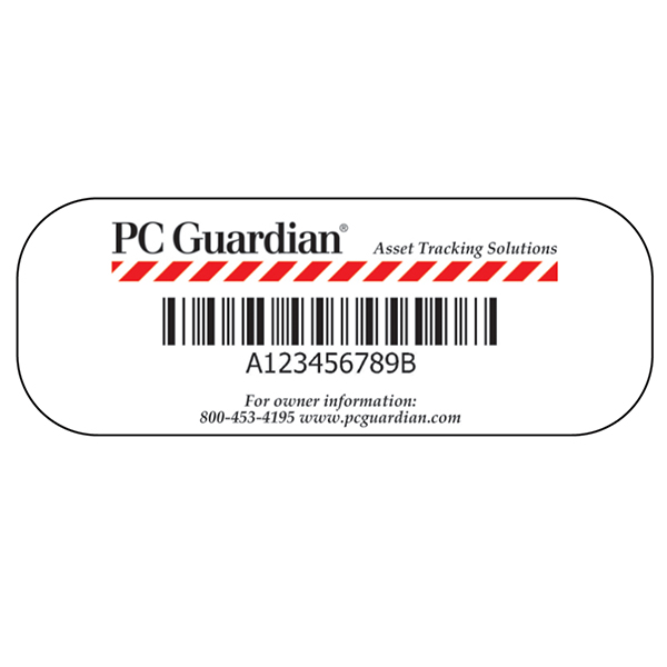 Asset ID Registered Tags - PC Guardian 1 Asset ID Registered Tags - PC Guardian